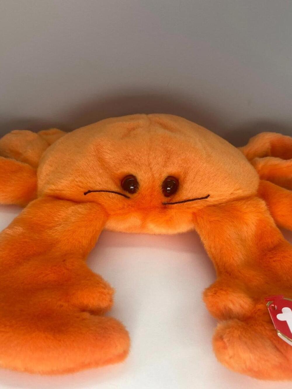 Ty Beanie Buddy “Digger” the Crab in Orange Version (14.5 inch)